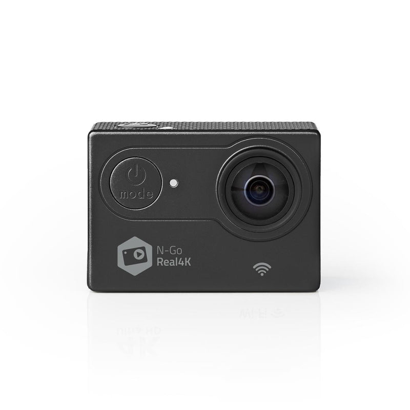 Nedis ACAM61BK Action Cam Real 4k Ultra Hd Wi-fi Waterproof Case