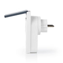 Nedis WIFIPO120FWT Wi-fi Smart Stekker Voor Buiten Spatwaterbestendig Ip44 Verbruiksmonitor Schuko