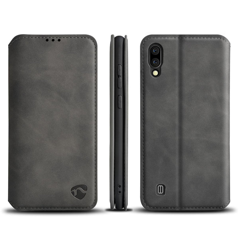 Nedis SSW10016BK Soft Wallet Book Voor Samsung Galaxy M10 Zwart