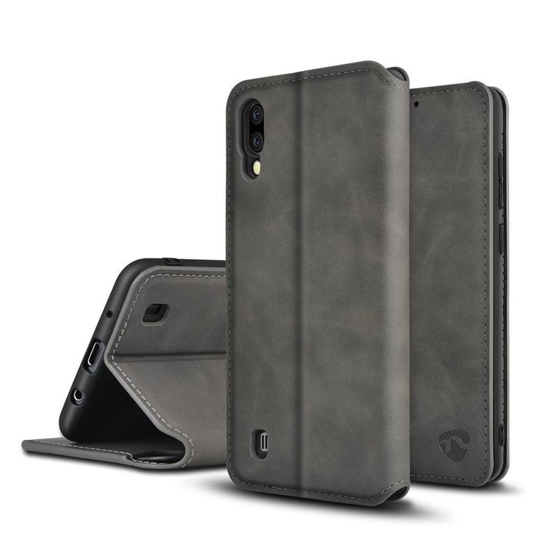 Nedis SSW10016BK Soft Wallet Book Voor Samsung Galaxy M10 Zwart