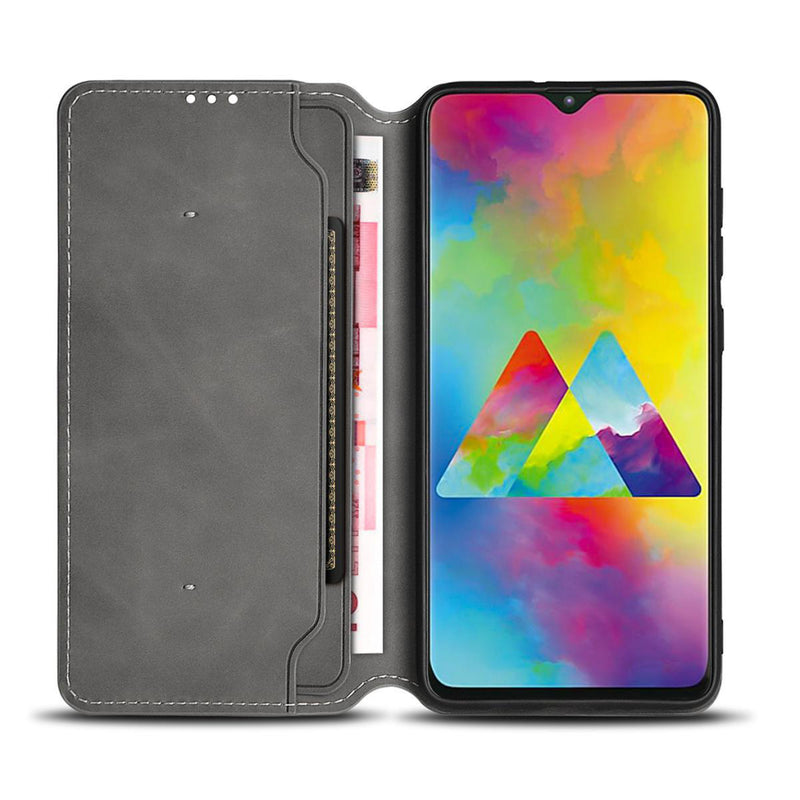 Nedis SSW10017BK Soft Wallet Book Voor Samsung Galaxy M20 Zwart