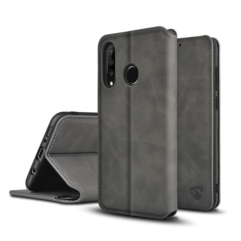 Nedis SSW30015BK Soft Wallet Book Voor P30 Lite / Nova 4e Zwart