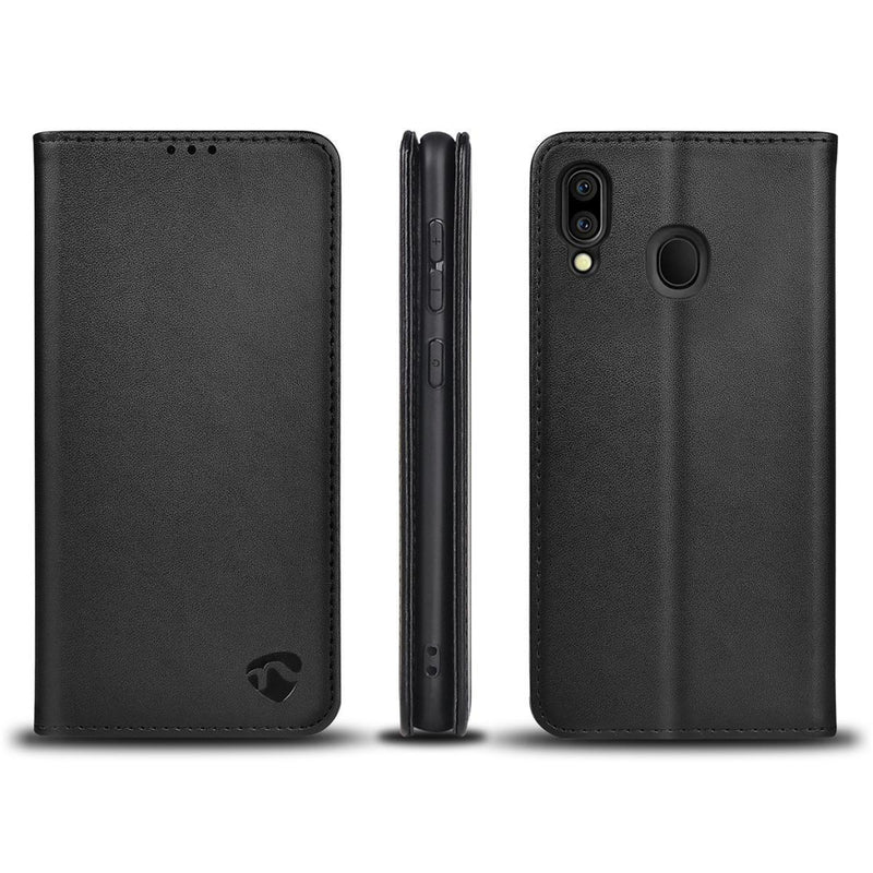 Nedis SWB10023BK Wallet Book Voor Samsung Galaxy M20 Zwart