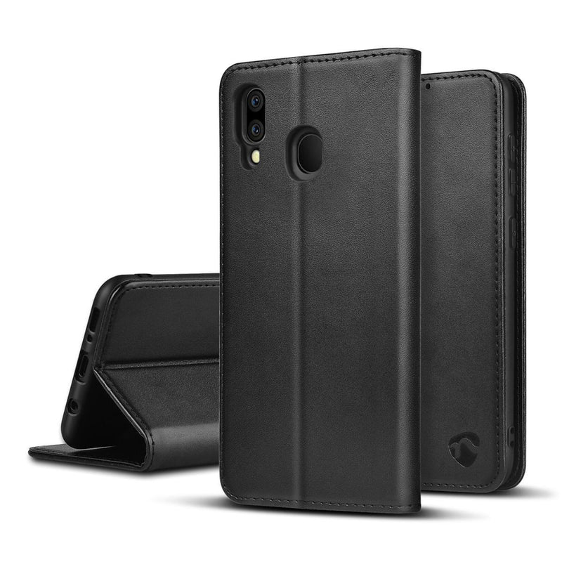Nedis SWB10023BK Wallet Book Voor Samsung Galaxy M20 Zwart