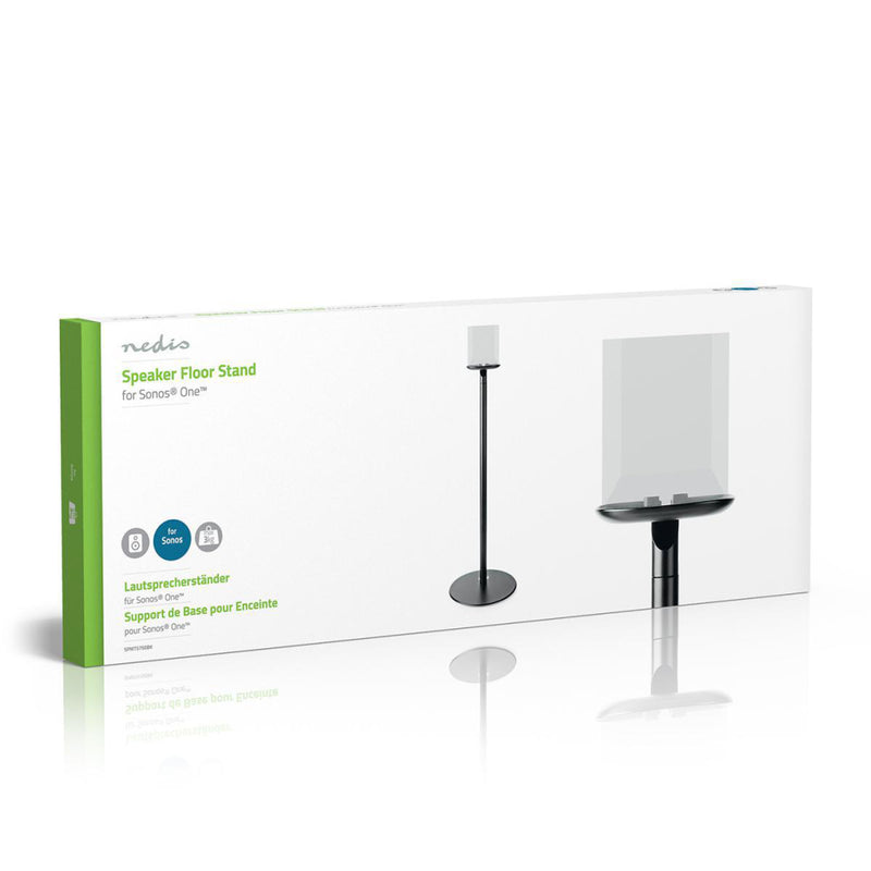 Nedis SPMT5750BK Vloerstandaard Voor Speakers Sonos® One / Sonos® Play:1 Max. 3 Kg Vast