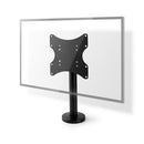 Nedis TVSM2230BK Tv Mount Swivel Bolt-down Desktop 23 - 43&quot; Max. 50 Kg +/- 30&deg; Swivel Rang