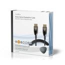 Nedis CCBG3700BK100 Actieve Optische Displayport-kabel Displayport 1.4 Displayport Male Displayport