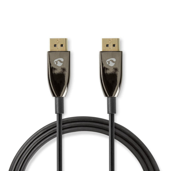 Nedis CCBG3700BK50 Displayport 1.4-kabel Aoc Displayport Male - Male 5,0 M Zwart