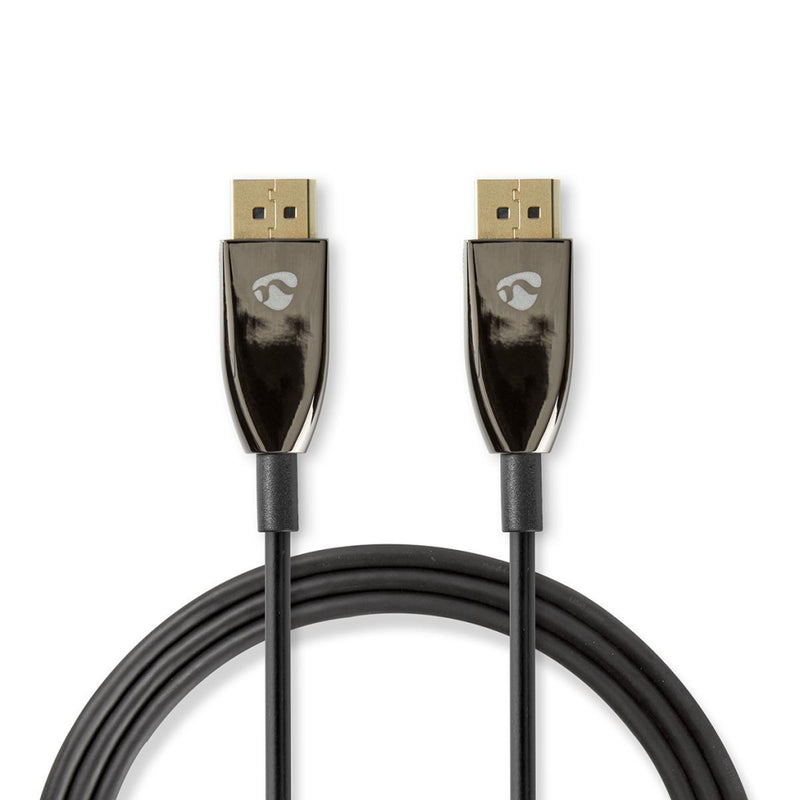 Nedis CCBG3700BK50 Displayport 1.4-kabel Aoc Displayport Male - Male 5,0 M Zwart