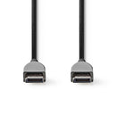 Nedis CCBG3700BK50 Displayport 1.4-kabel Aoc Displayport Male - Male 5,0 M Zwart