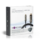 Nedis CCBG6410BK100 Usb Type-c&trade; Naar Hdmi&trade;-kabel Aoc Type-c&trade; Male - Hdmi&trade;-c