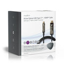 Nedis CCBG6410BK300 Usb Type-c&trade; Naar Hdmi&trade;-kabel Aoc Type-c&trade; Male - Hdmi&trade;-c