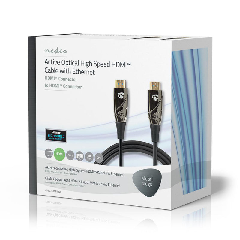 Nedis CVBG3400BK300 Actieve Optische High Speed Hdmi&trade;-kabel Met Ethernet Hdmi&trade; Connecto