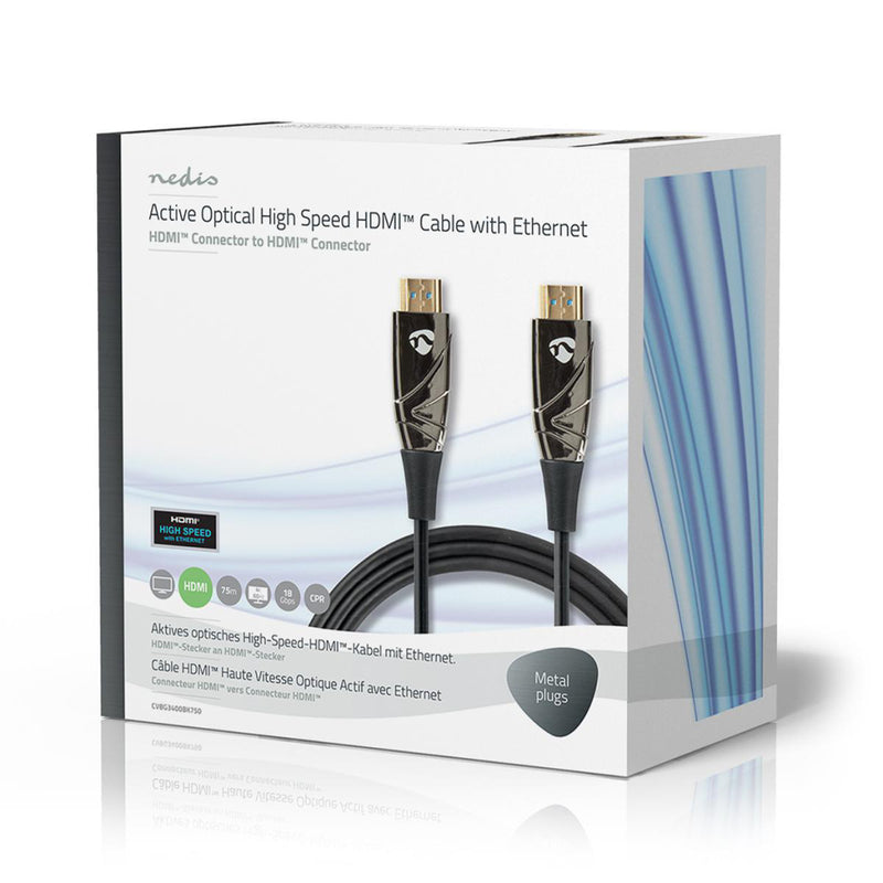 Nedis CVBG3400BK750 High Speed Hdmi&trade;-kabel Met Ethernet Aoc Hdmi&trade;-connector - Hdmi&trad