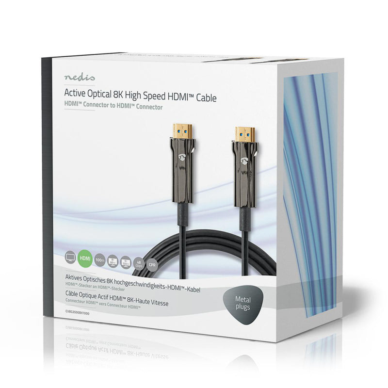 Nedis CVBG3500BK1000 Ultra High Speed Hdmi&trade;-kabel Aoc Hdmi&trade;-connector - Hdmi&trade;-con