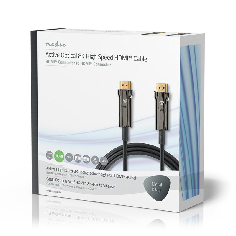 Nedis CVBG3500BK150 Ultra High Speed Hdmi&trade;-kabel Aoc Hdmi&trade;-connector - Hdmi&trade;-conn