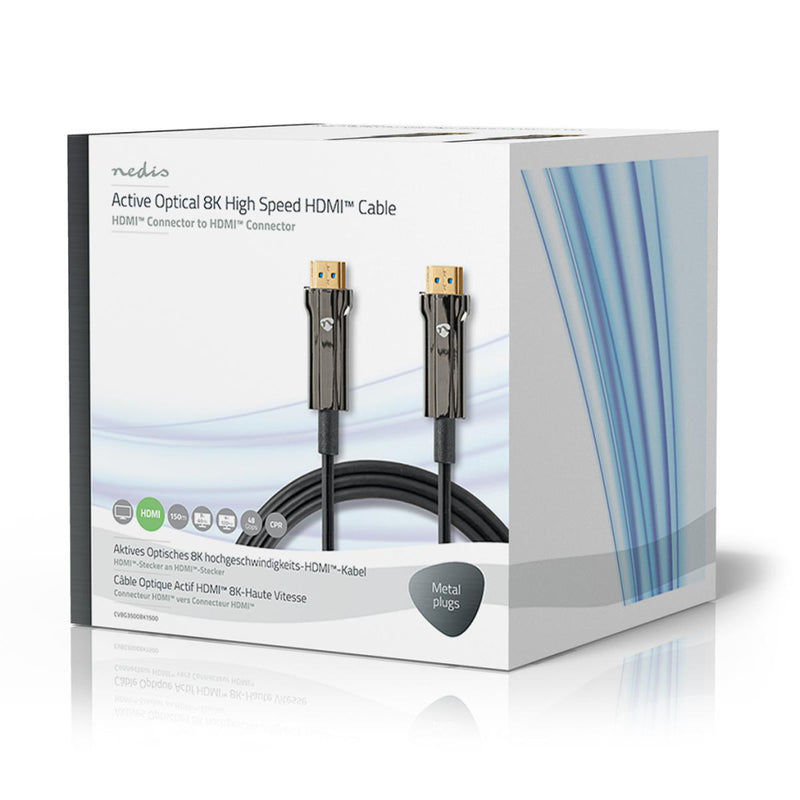 Nedis CVBG3500BK1500 Ultra High Speed Hdmi&trade;-kabel Aoc Hdmi&trade;-connector - Hdmi&trade;-con