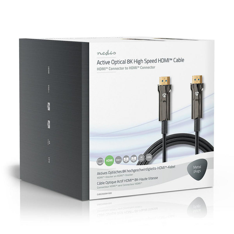 Nedis CVBG3500BK1500 Ultra High Speed Hdmi&trade;-kabel Aoc Hdmi&trade;-connector - Hdmi&trade;-con