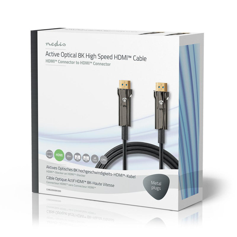 Nedis CVBG3500BK200 Ultra High Speed Hdmi&trade;-kabel Aoc Hdmi&trade;-connector - Hdmi&trade;-conn