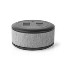 Nedis FSCSPD100GY Stoffen Tafellader Voor Het Hele Gezin 3x Usb 2.1 A (max.) 1x Usb C&trade; 30 W P