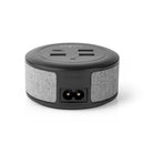 Nedis FSCSPD100GY Stoffen Tafellader Voor Het Hele Gezin 3x Usb 2.1 A (max.) 1x Usb C&trade; 30 W P