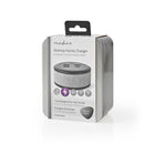 Nedis FSCSPD100GY Stoffen Tafellader Voor Het Hele Gezin 3x Usb 2.1 A (max.) 1x Usb C&trade; 30 W P