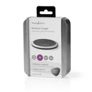 Nedis FSWC10W100BK Draadloze Oplader Met Stoffen Bekleding 2,0 A 10 W Zwart