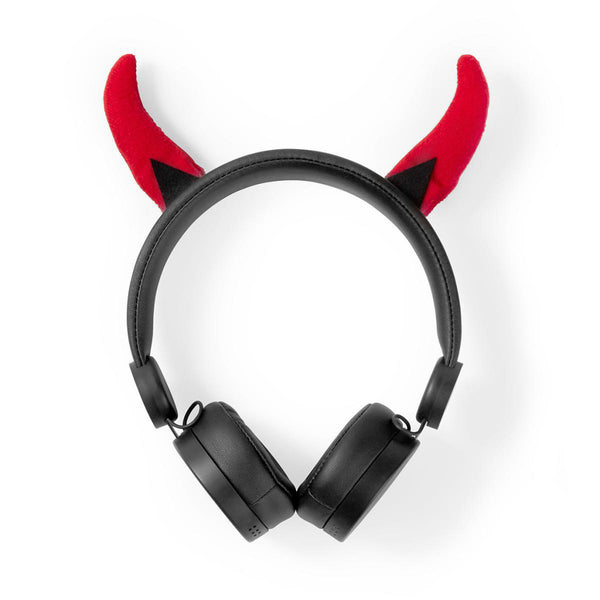 Nedis HPWD4000BK Bedrade Koptelefoon 1,2 M Ronde Kabel On-ear Afneembare Magnetische Oren Danny Dev
