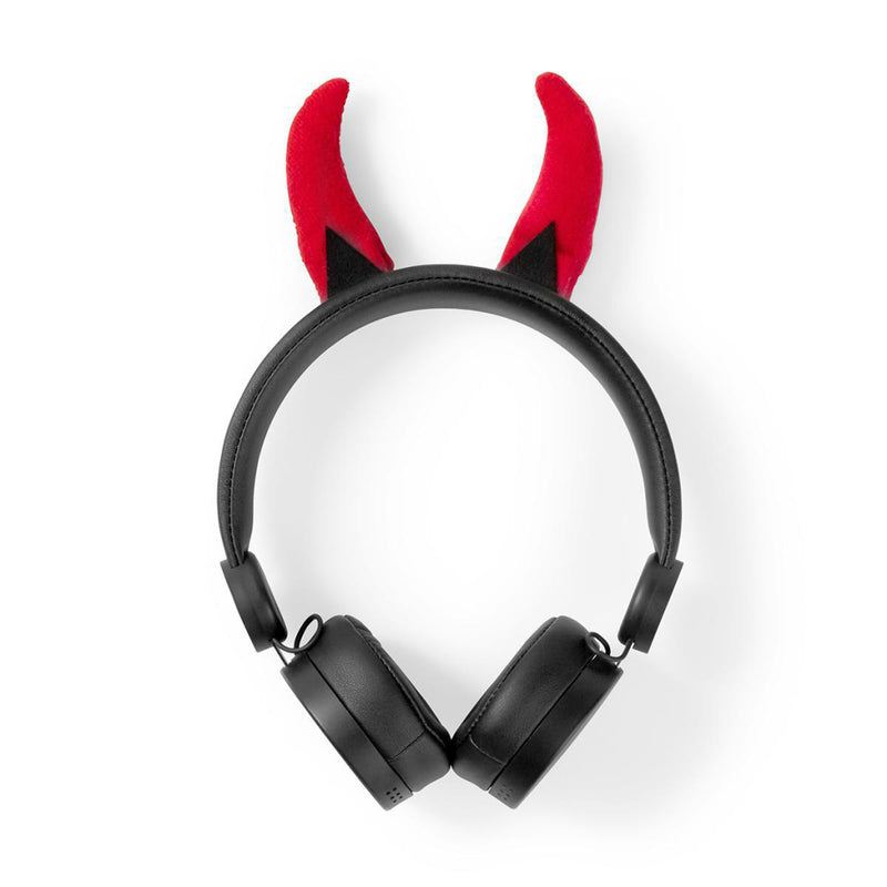 Nedis HPWD4000BK Bedrade Koptelefoon 1,2 M Ronde Kabel On-ear Afneembare Magnetische Oren Danny Dev
