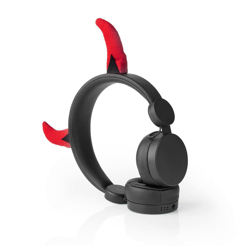 Nedis HPWD4000BK Bedrade Koptelefoon 1,2 M Ronde Kabel On-ear Afneembare Magnetische Oren Danny Dev