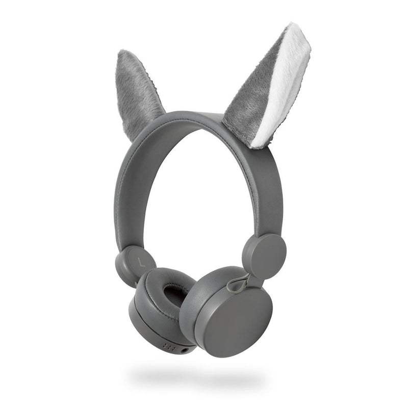 Nedis HPWD4000GY Bedrade Koptelefoon 1,2 M Ronde Kabel On-ear Afneembare Magnetische Oren Willy Wol
