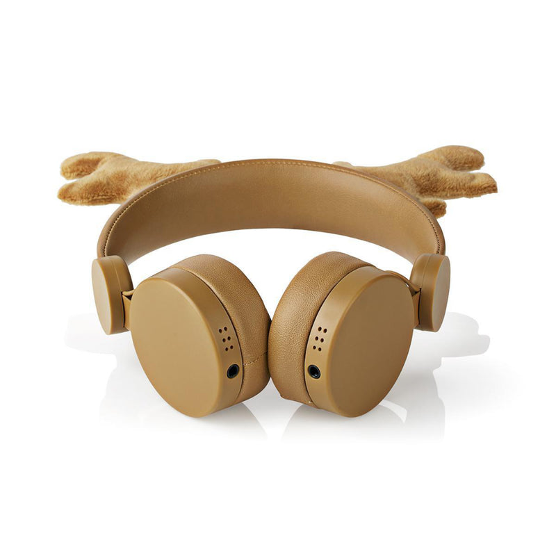 Nedis HPWD4000BN Bedrade Koptelefoon 1,2 M Ronde Kabel On-ear Afneembare Magnetische Oren Rudy Rein
