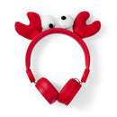 Nedis HPWD4000RD Bedrade Koptelefoon 1,2 M Ronde Kabel On-ear Afneembare Magnetische Oren Chrissy C