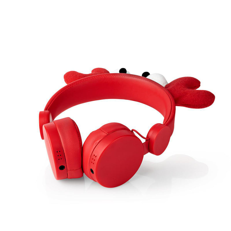 Nedis HPWD4000RD Bedrade Koptelefoon 1,2 M Ronde Kabel On-ear Afneembare Magnetische Oren Chrissy C