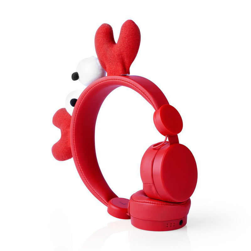 Nedis HPWD4000RD Bedrade Koptelefoon 1,2 M Ronde Kabel On-ear Afneembare Magnetische Oren Chrissy C