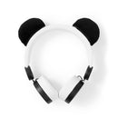 Nedis HPWD4000WT Bedrade Koptelefoon 1,2 M Ronde Kabel On-ear Afneembare Magnetische Oren Patty Pan