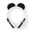 Nedis HPWD4000WT Bedrade Koptelefoon 1,2 M Ronde Kabel On-ear Afneembare Magnetische Oren Patty Pan