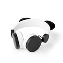 Nedis HPWD4000WT Bedrade Koptelefoon 1,2 M Ronde Kabel On-ear Afneembare Magnetische Oren Patty Pan