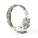 Nedis HPWD4100WT Bedrade Koptelefoon 1,2 M Ronde Kabel On-ear Olifant Wit