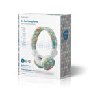 Nedis HPWD4100WT Bedrade Koptelefoon 1,2 M Ronde Kabel On-ear Olifant Wit