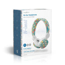 Nedis HPWD4100WT Bedrade Koptelefoon 1,2 M Ronde Kabel On-ear Olifant Wit