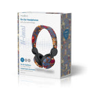 Nedis HPWD4101BK Bedrade Koptelefoon 1,2 M Ronde Kabel On-ear Uil Zwart