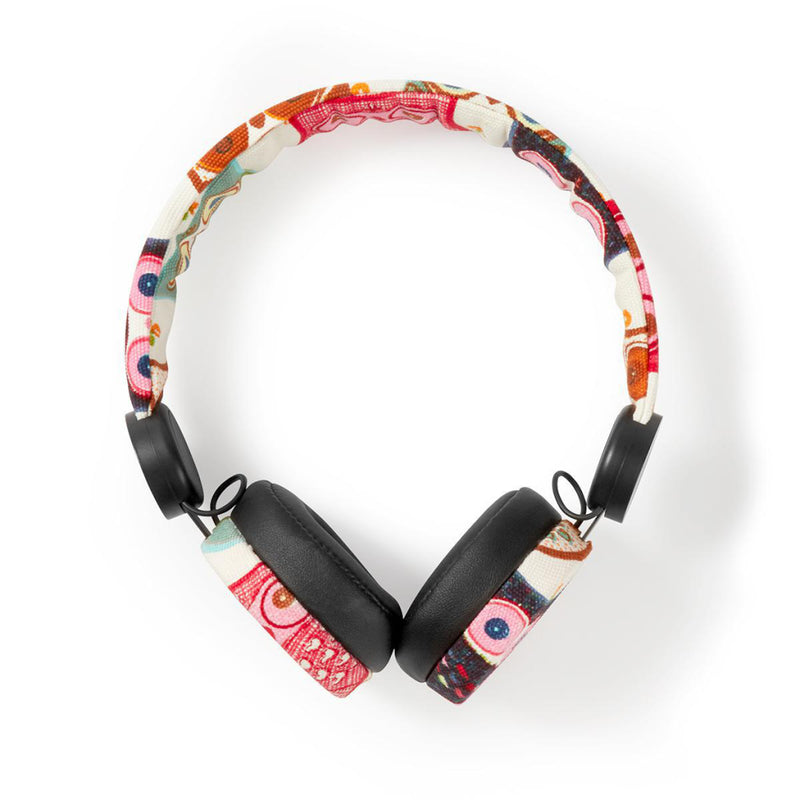 Nedis HPWD4102BK Bedrade Koptelefoon 1,2 M Ronde Kabel On-ear Uil Zwart