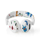 Nedis HPWD4104WT Bedrade Koptelefoon 1,2 M Ronde Kabel On-ear Olifant Wit