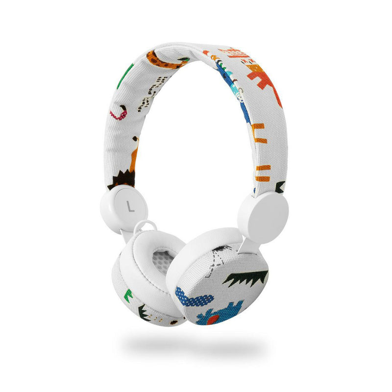 Nedis HPWD4104WT Bedrade Koptelefoon 1,2 M Ronde Kabel On-ear Olifant Wit
