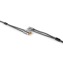 Nedis CATB24205GY20 Stereo-audiokabel 2x Rca Male - 2x Rca Female Gun Metal Grey Gevlochten Kabel