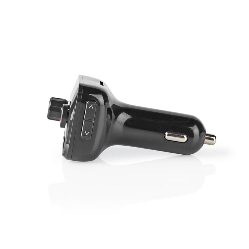 Nedis CATR120BK Fm-transmitter Voor In De Auto Bluetooth&reg; Bass Boost Microsd-kaartsleuf Handsfr