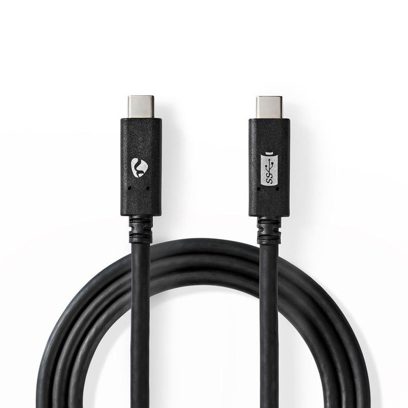 Nedis CCGW64700BK20 Usb 3.1-kabel Usb-c&trade; Male - Usb-c&trade; Male 2,0 M Zwart