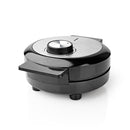 Nedis KAWP100BK Wafelmaker 19 Cm 1000 W Zwart