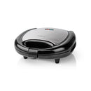 Nedis KAWP200BK Wafelijzer 750 W Zwart